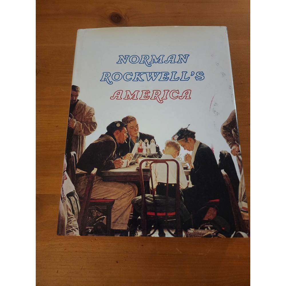 Norman Rockwell's America Hardcover Book Christopher Finch ISBN 0810980711
